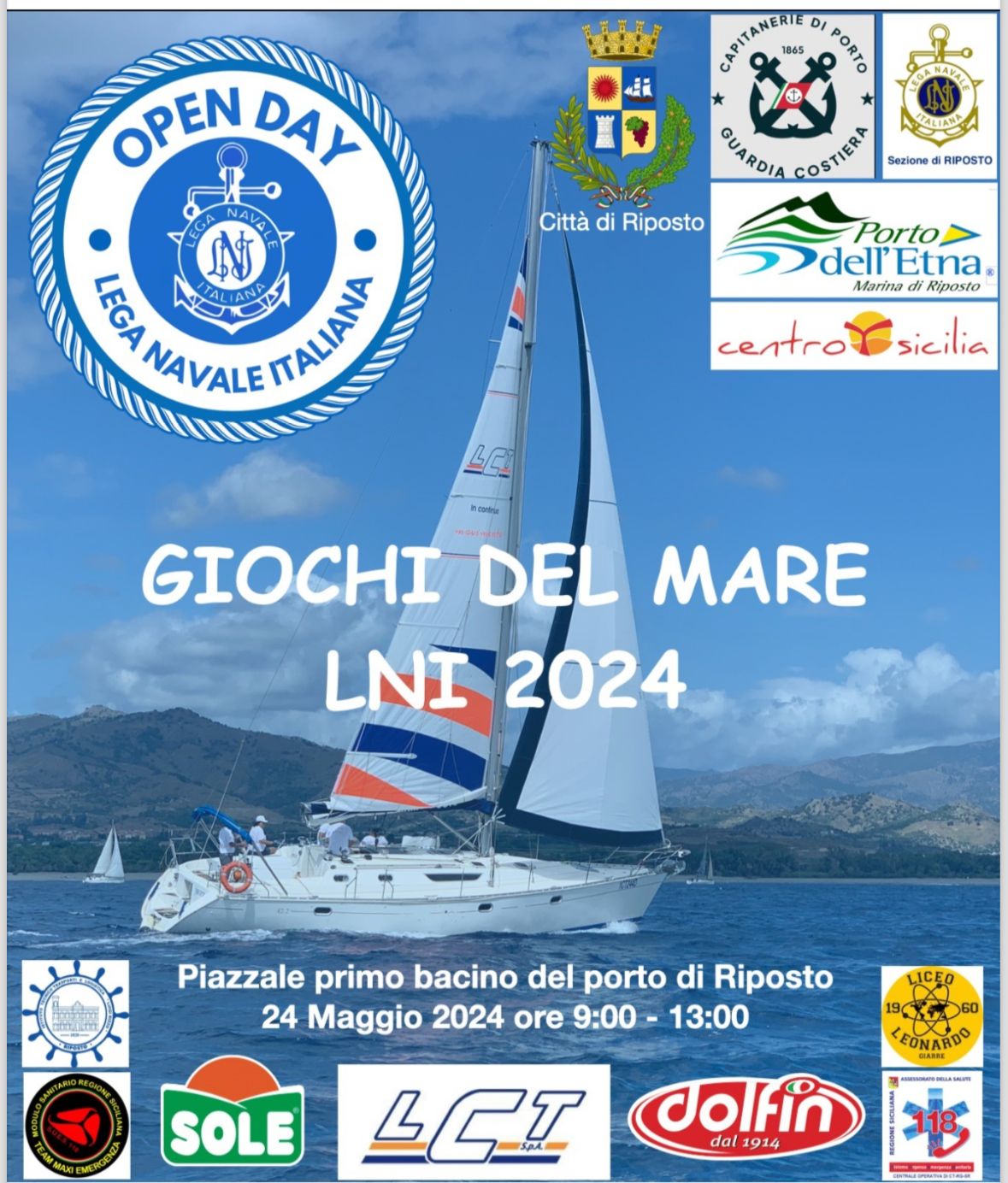 Giochi del mare LNI 2024 I ISTITUTO COMPRENSIVO DE ANDRE' ACI